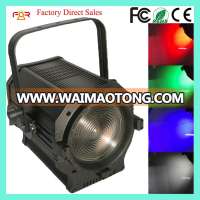 Quad DMX512 Profile Zoom 3in1 RGB 150w Fresnel Video Studio Theater LED COB Spot Light