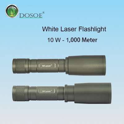 White Laser Flashlights  For long-distance aiming & searching